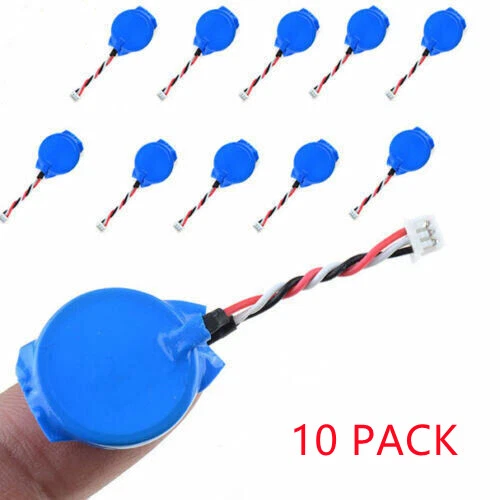 10x CMOS BATTERY BIOS RTC CMOS for Dell PRECISION M2400 M4400 M4500 M6500 3 wire