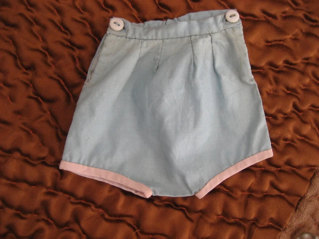 Lot de 3 sous vêtements anciens pour poupée ancienne - vintage