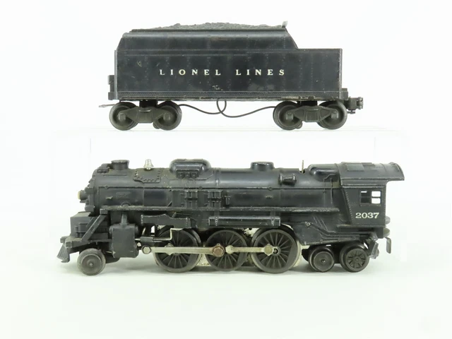 O Gauge 3-Rail Lionel Lines Postwar 2-6-4 Prairie Steam Locomotive #2037