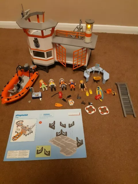 Playmobil lifeboat hotsell station