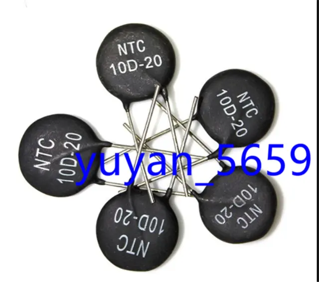 5Pcs New For Ntc Thermistor Ntc10D-25 #644 Ly