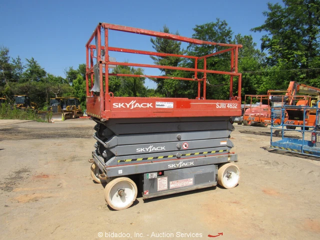 2014 Skyjack 4632 32' Electric Scissor Lift Man Aerial Platform bidadoo -Repair
