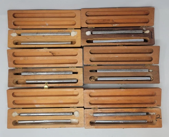 Vintage Sturkey Microtome Knife Blades Lot of 6 Y280A Y266A Y284A Y260A Y263A