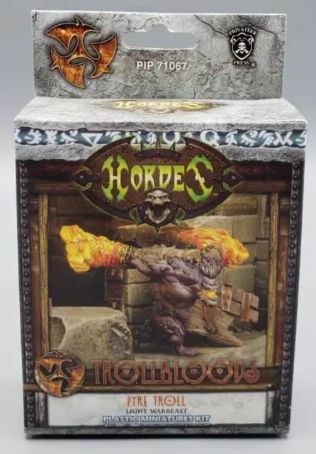 Privateer Press Warmachine Hordes Trollbloods Pyre Troll