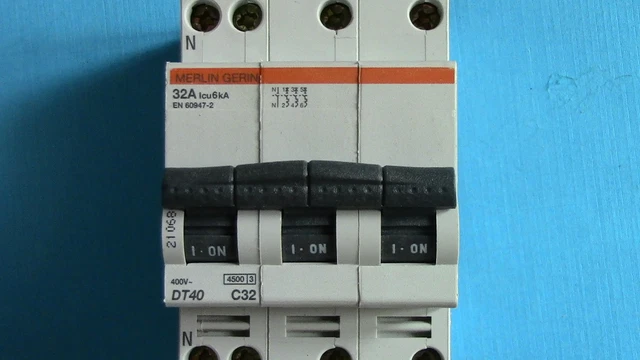 Lot De 10 Verrous Clips Pour Rail Disjoncteur – Compatibles Merlin Gerin / Schneider C60 DT40