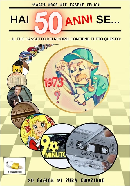 Biglietto D'auguri 50 Anniversario - Effetto Telato - Completo Di Busta - Foto 2