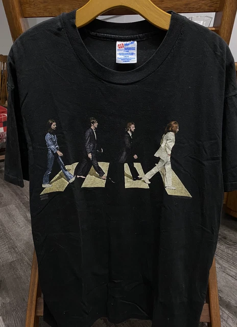 T-Shirt The Beatles Abbey Road Colours Band Logo Ufficiale Unisex - Foto 6