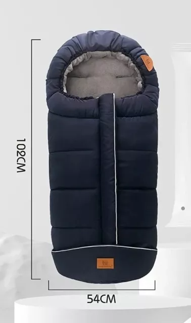 Wunder Baby Fussmuff Cosytoes Fleecefutter Für Kinderwagen Oder Kinderwagen Mit Tasche