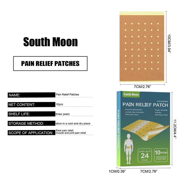 10pcs Chinese Pain Relief Patches Balm Plaster Herbal Back Arthritis 4