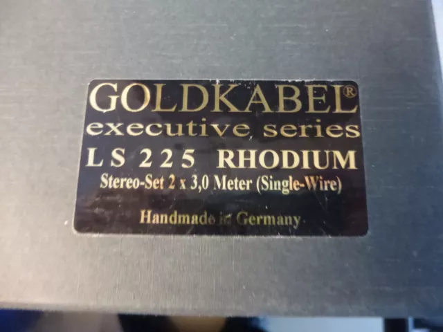 High End Lautsprecher Goldkabel Executive Series LS225 Hybride. Schnäppchen!