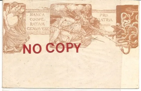 Prestito Nazionale, Banca Cooperativa Genova, Posta Militare Autografa R. Bovone