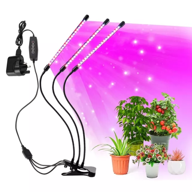 Luz de crecimiento LED de 60 W para clip de espectro de plantas de interior lámpara de crecimiento para casa jardín