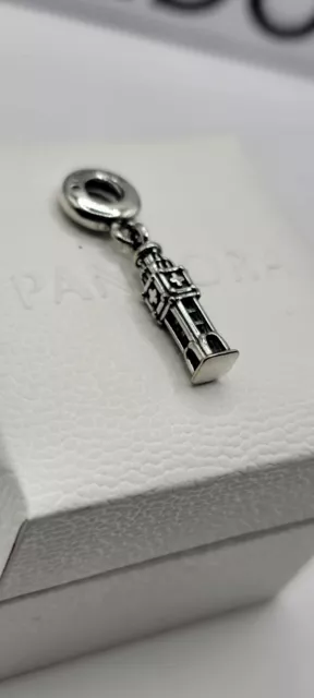 Authentic Pandora Big Ben 791080 London Dangle Charm  A87 2