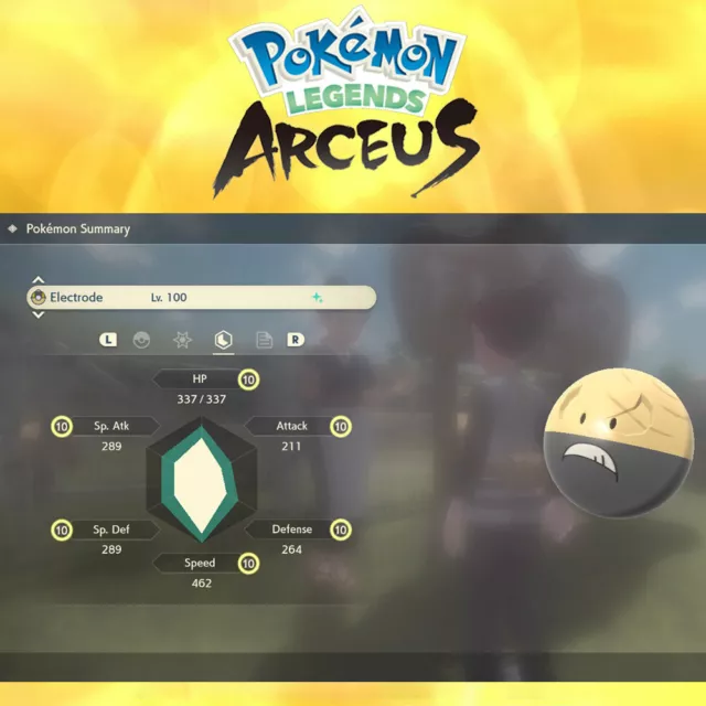 Shiny Lucario ✨ 6IV Alpha Max Stats ✨Pokemon Legends Arceus