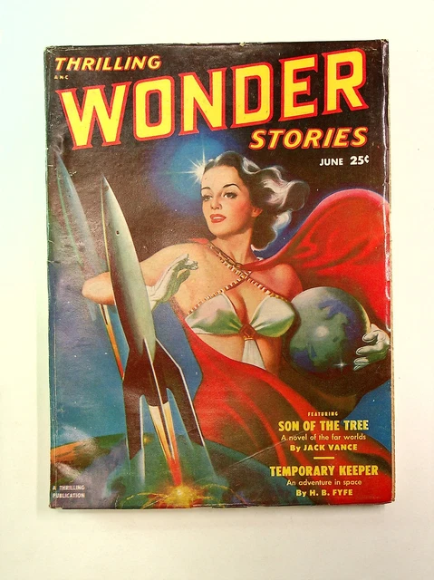 Thrilling Wonder Stories Pulp Jun 1951 Vol. 38 #2 FN- 5.5