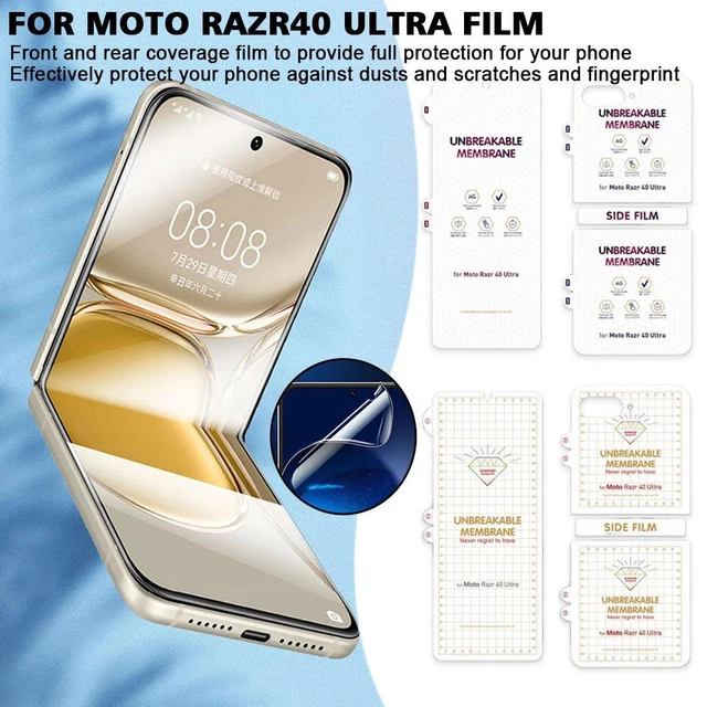 2pcs Hoge Gevoeligheid Hydrogel Film voor Motorola Moto