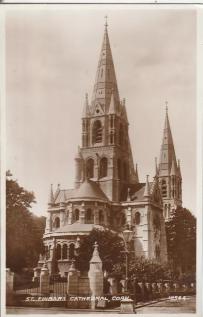 a irish cork county eire old antique postcard ireland st finbars cathedral