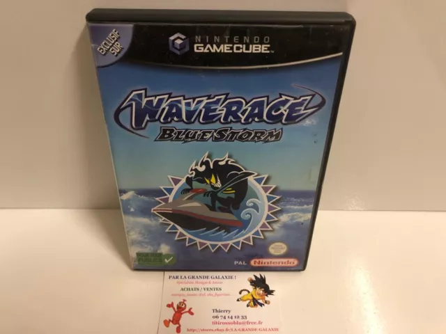 Jeu Vidéo Retro Waverace : Blue Storm Nintendo GameCube CIB VF PAL BE Course