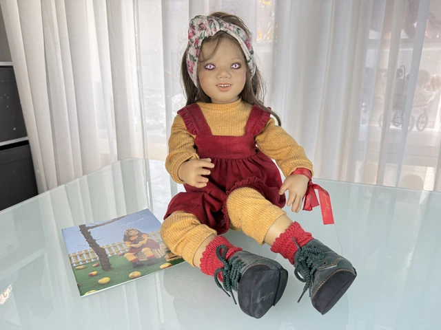 Poupée D'artiste Annette Himstedt - Vinyle 75 Cm - Excellent état