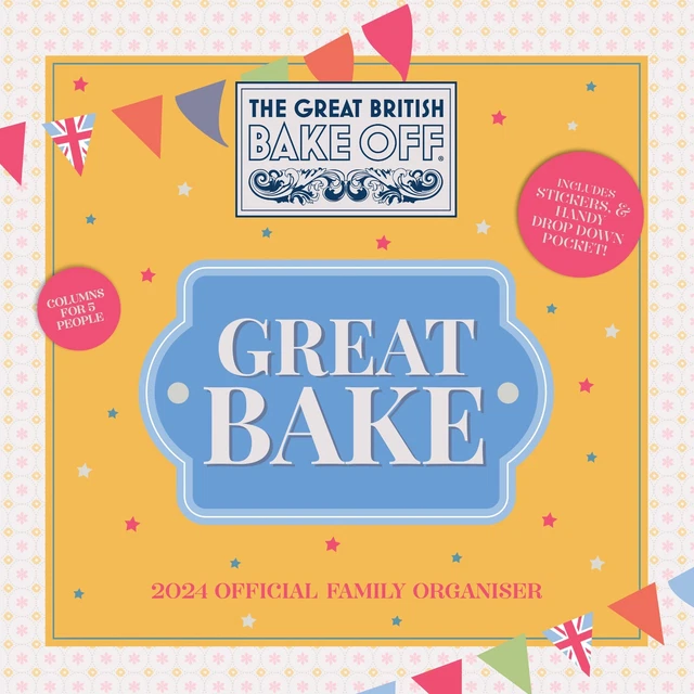 2024 CALENDAR, BAKING Calendar, Month to View Large Wall Calendar £10.