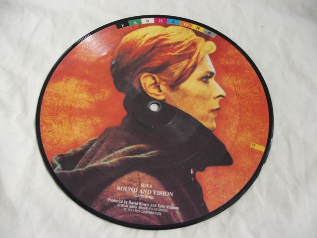 DAVID BOWIE ORIGINAL PICTURE DISC FROM THE 1980s FASHIONS SET - SOUND ...