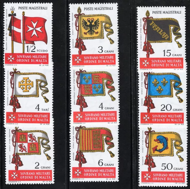 Malta Stamps MNH VF De La Rue Military Issue Set