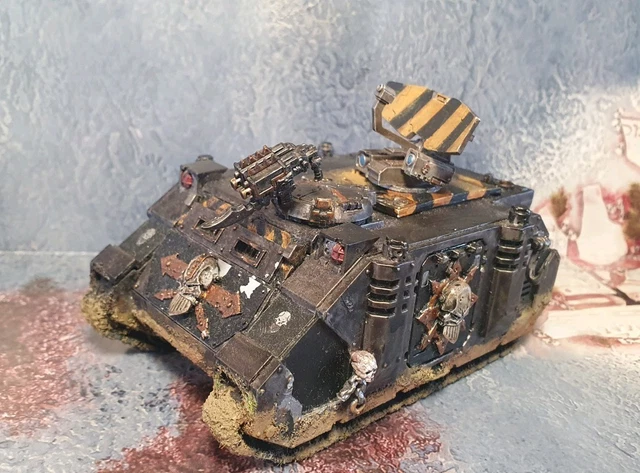 Forge World Warhammer 40k : Porte Arrière Blindée Pour Rhino (Inquisition) – Pièce Rare OOP