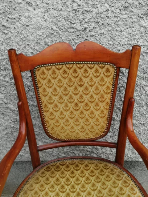 Ancien fauteuil bistrot FISCHEL stun le thonet 3