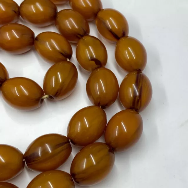 honey Amber Bakelite faturan Rosary 33, Muslim Prayer Beads, Tasbih, Rosary