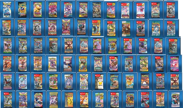 100x RANDOM Codes Booster Pokemon TCG Online Packs SENT IN-GAME PTCGO READ DESC!