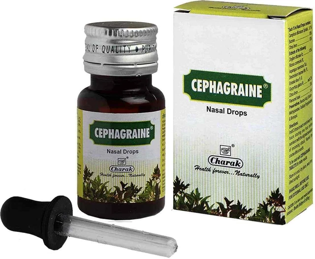 Charak Cephagraine - 10 Paquets De 40 Comprimés Ayurvédiques - Soulagement Allergies - Exp. 11/2026