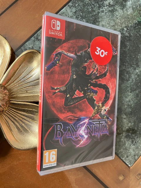 Steelbook Bayonetta 3 Pour Nintendo Switch - Boîtier Métal Collector Neuf Scellé - Sans Jeu