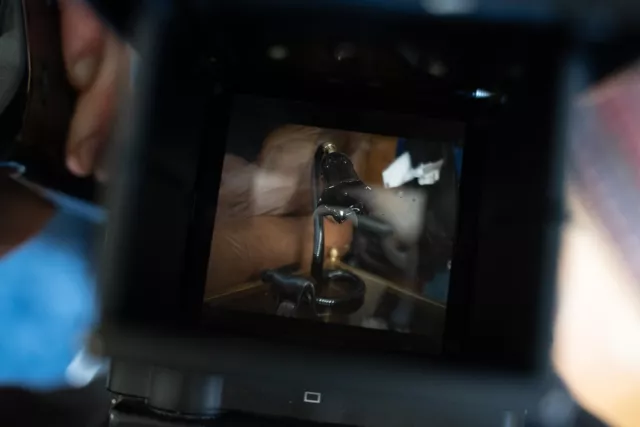 Buscador de película formato medio Mamiya RZ67 Pro Sekor 110 mm f/2,8