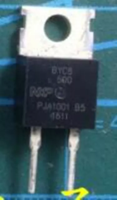 5 pcs New BYC8-600 BYC8 TO-220 600V 8A ic chip