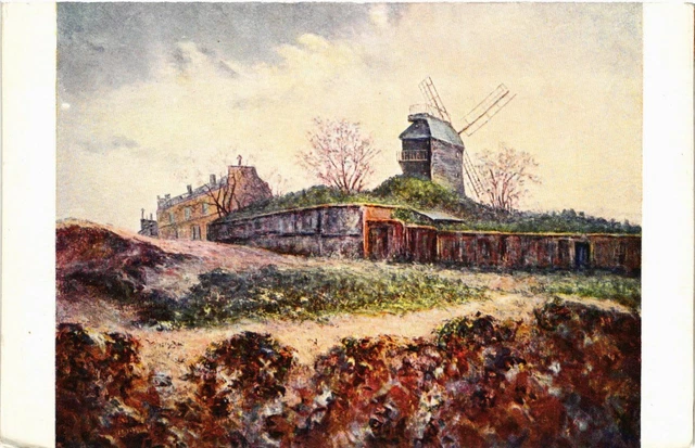 CPA AK Salon de Paris. LA BREUILLE Le moulin de la Galette (707771)