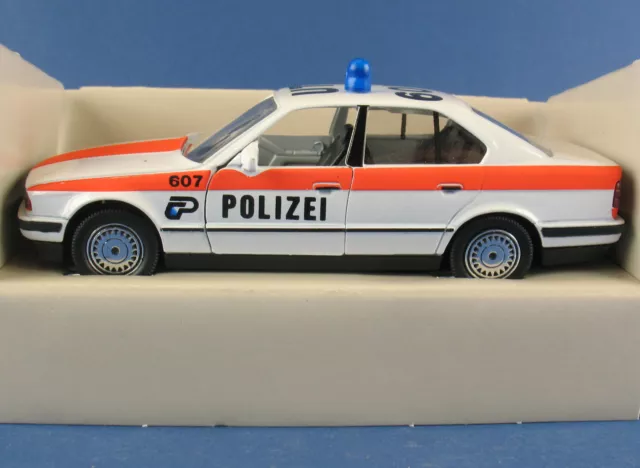 SCHABAK 1150 - BMW 535i - POLIZEI - Kantonspolizei Zürich - 1:43 in OVP -Schweiz