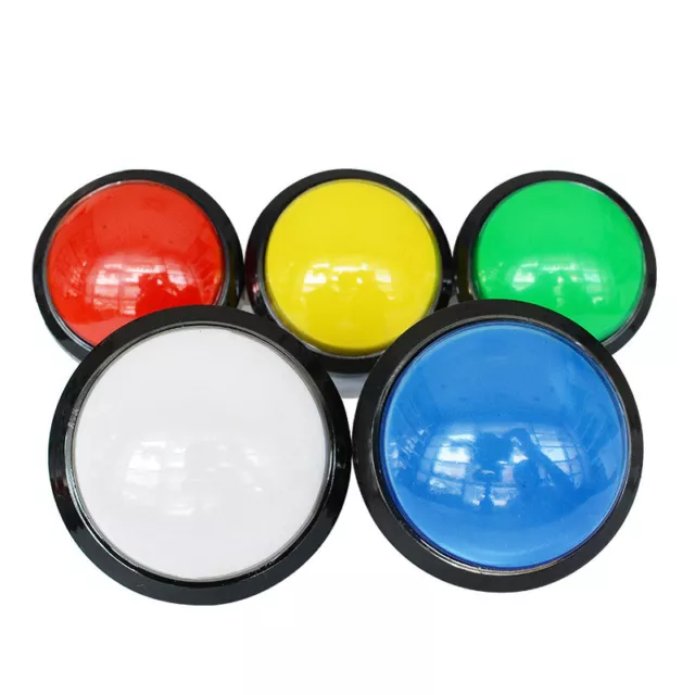 Arcade 60MM Round Push Button Illumilation LED Light With Microswitch&Bracket H