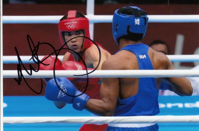 Anthony Ogogo Hand Signed Great Britain London 2012 Olympics 6X4 Photo 6.