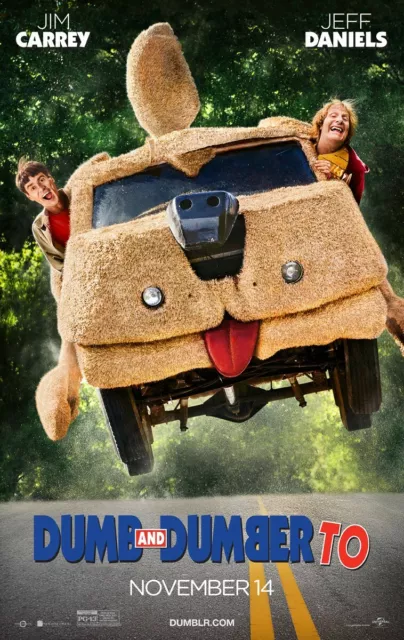 Dumb and Dumber To-27x40 DOUBLE SIDED ORIGINAL MOVIE POSTER