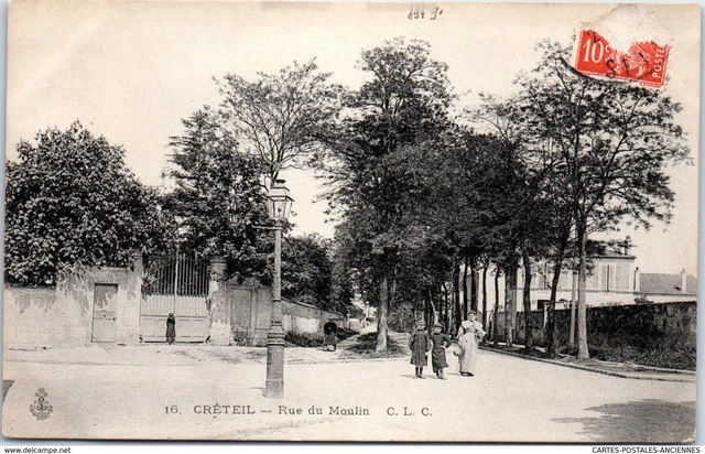 94 CRETEIL - la rue du moulin