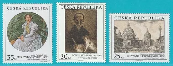 Tschechische Republik aus 2013 ** postfrisch MiNr. 790-792 Kunst