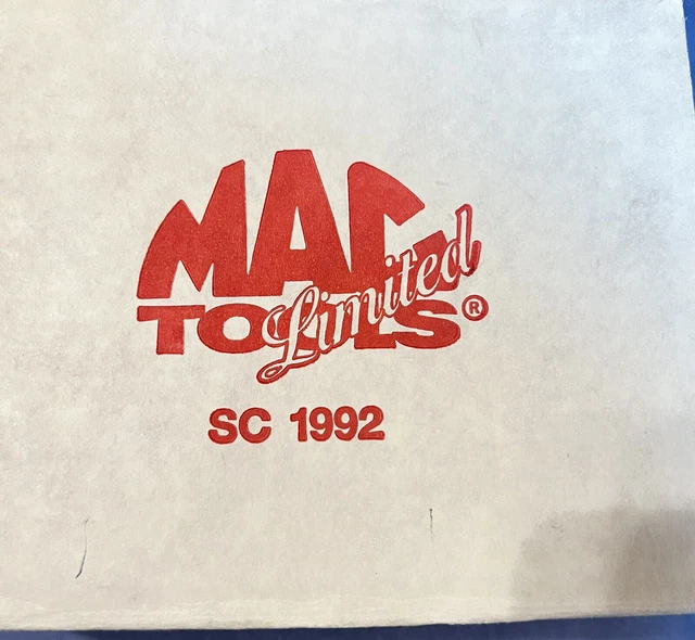 MAC TOOLS 1992 limited edition set of Spark Plug Socket (Mint Condition