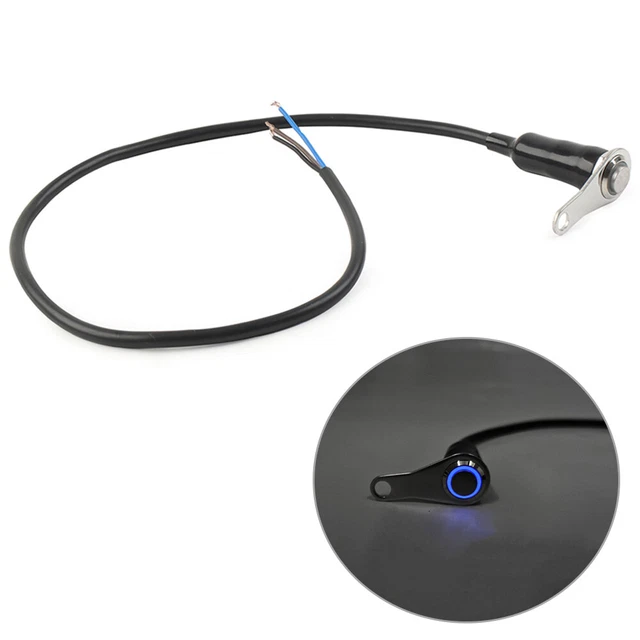 INTERRUTTORE MONTAGGIO MANUBRIO on/off pulsante faro auto-ritorno ...