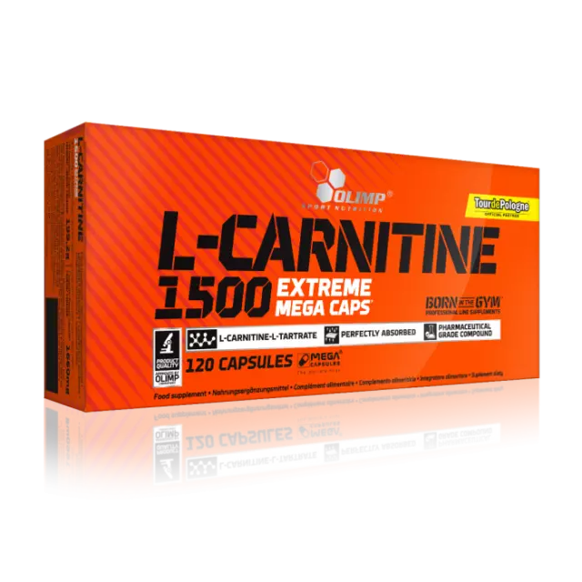 Olimp L-Carnitine 1500 Extreme Mega Caps 120 Kapseln