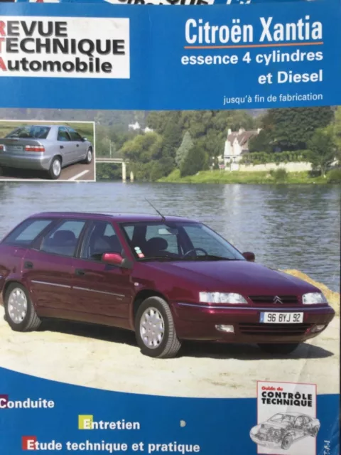 Revue technique automobile RTA CITROËN XANTIA Essence et Diésel