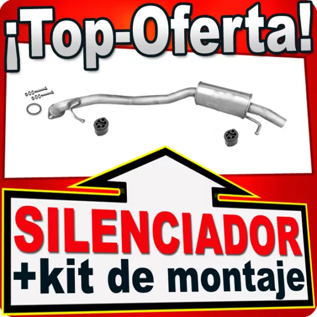 Silenciador Trasero para MAZDA MPV 2.0Di 07.2002-02.2006 136HP Escape