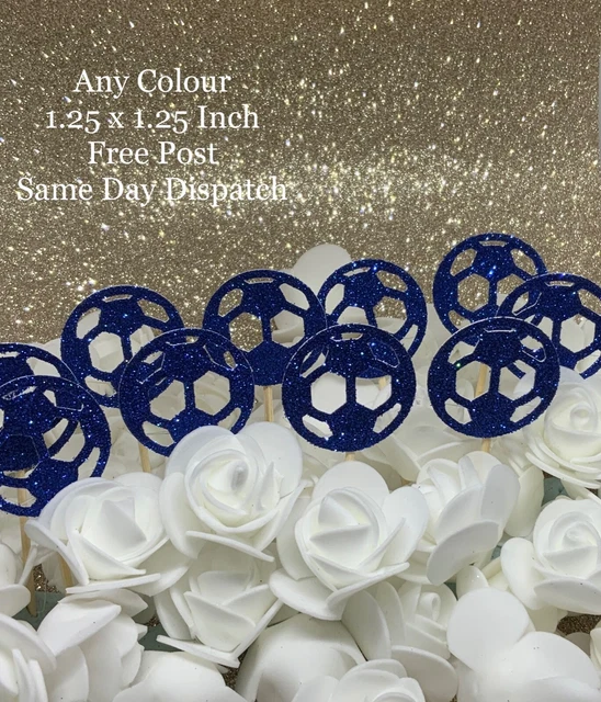 40TH BIRTHDAY RANGERS Personalised Glitter Birthday Cake Topper Name