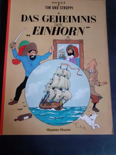 Tim und Struppi: Das Geheimnis der Einhorn  - Hergé - Carlsen   TOP!!!   ##10479
