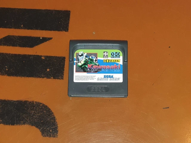 Jeu Sega Game Gear Kawasaki Superbikes - Version Loose En Bon état - Import Japon