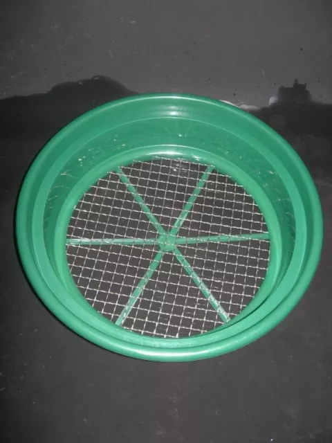 Gold Pan Panning Classifier Mesh 1/2" Screen Sifter W/FREE Vial! Prospecting